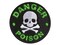 Danger Poison Skull and Cross Bones Multi-Color Embroidered Iron-On or Hook & Loop Patch Applique